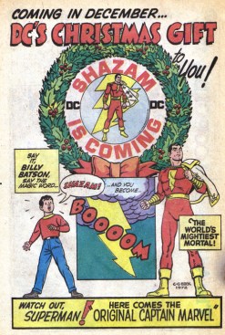 Publicité pour le premier comic Captain Marvel - © https://flic.kr/p/8ZRwcB 