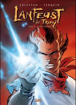 Lanfeust de Troy, tome 8 - © http://soleilprod.com/album/2139/s%C3%A9rie/LANFEUST+DE+TROY/titre/La+B%C3%AAte+fabuleuse+NED