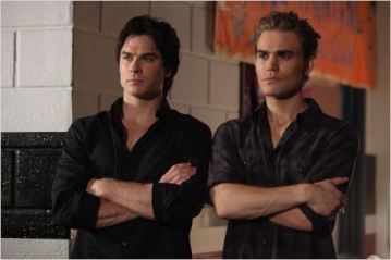 Ian Somerhalder et Paul Wesley, saison 2 - © http://www.allocine.fr/series/ficheserie-5154/photos/detail/?cmediafile=19498352