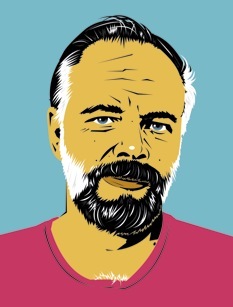 Portrait dessiné du célèbre auteur Philip K. Dick - © http://commons.wikimedia.org/wiki/File:Philip_k_dick_drawing.jpg#/media/File:Philip_k_dick_drawing.jpg